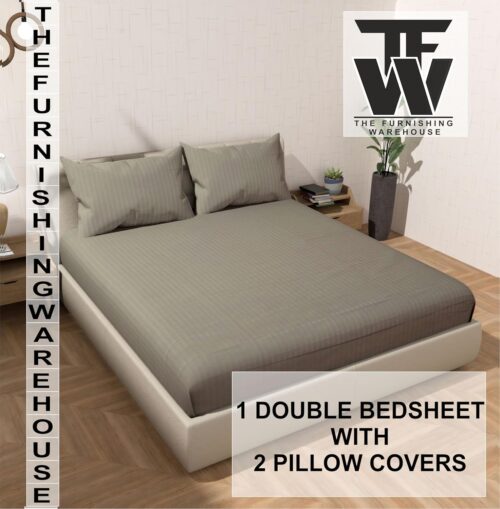 stripe king size bedsheet